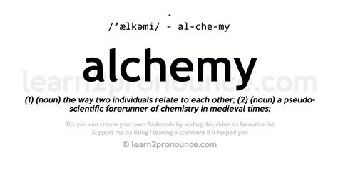 how to pronounce alchemical.